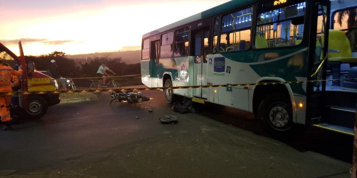 Acidente fatal em Uberlândia (Corpo de Bombeiros (Divulgação))