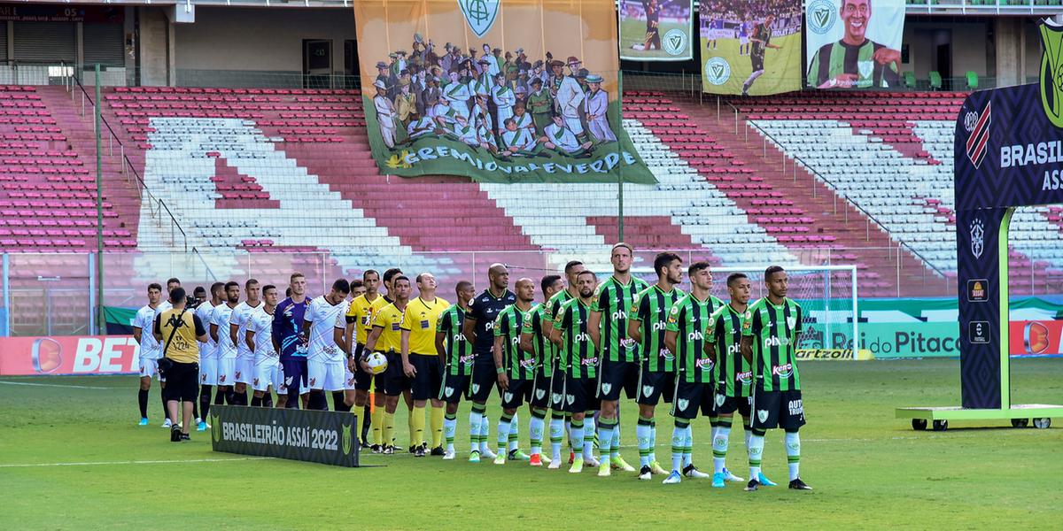 No primeiro turno, o América venceu o Athletico-PR por 1 x 0, no Independência (Mourão Panda/América)