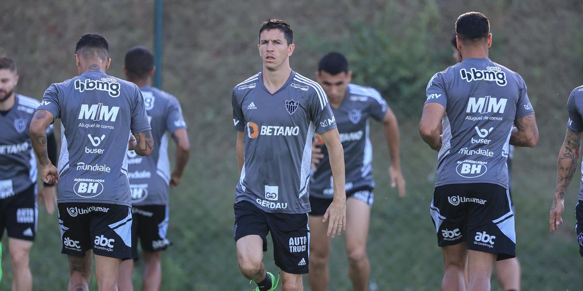 Nacho Fernandez começa entre os titulares (Pedro Souza/Atlético)