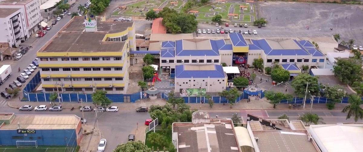 Vista aérea do Campus da Faculdade de Saúde e Humanidades Ibituruna (FASI/Funorte) (Ascom)