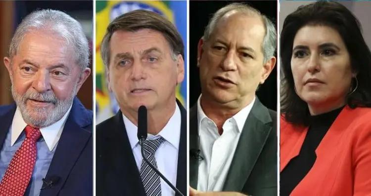 Veja as agendas dos candidatos à Presidência nesta segunda-feira