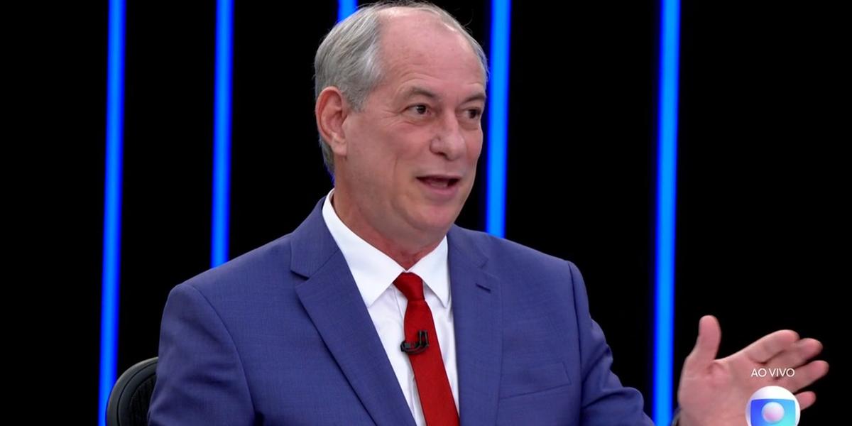 Ciro também disse que a economia rural precisa aprender que “a floresta vale mais em pé” (Reprodução Globoplay)