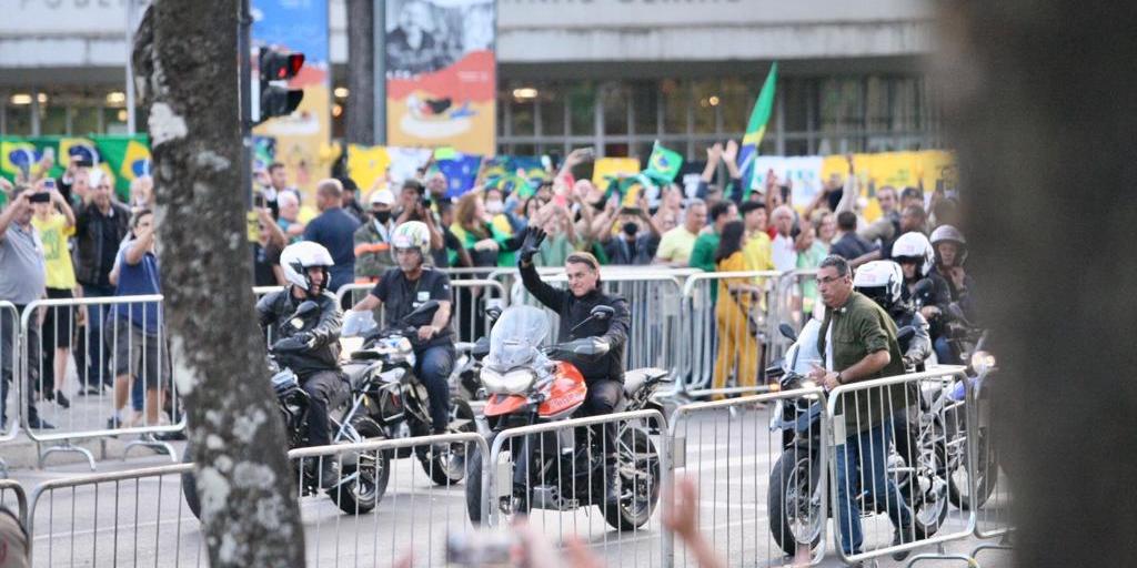 Bolsonaro em Belo Horizonte em agosto (Maurício Vieira)