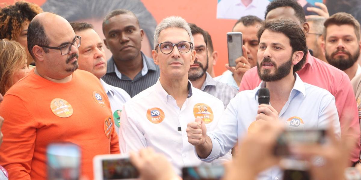 Marcelo Aro participou, neste sábado, de lançamento oficial da coligação "Minas nos Trilhos" (Lucas Prates / Hoje em Dia)