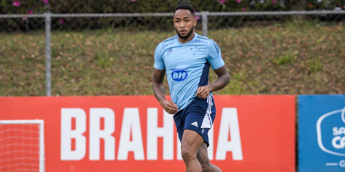 Rafa Silva ficou apenas cinco minutos em campo contra o Criciúma (Gustavo Aleixo/Cruzeiro)