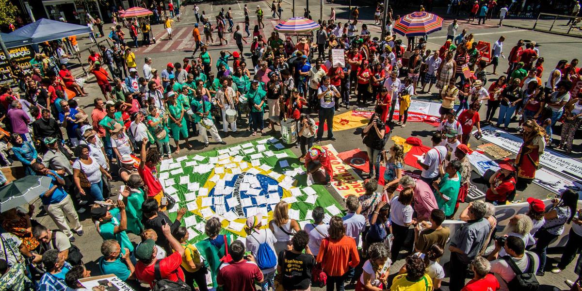 Em Minas, há atos públicos do Grito dos Excluídos em BH e em Montes Claros. Na capital, há várias apresentações artísticas e culturais (Vicariato Episcopal para Ação Social, Política e Ambiental da Arquidiocese de BH / Divulgação)