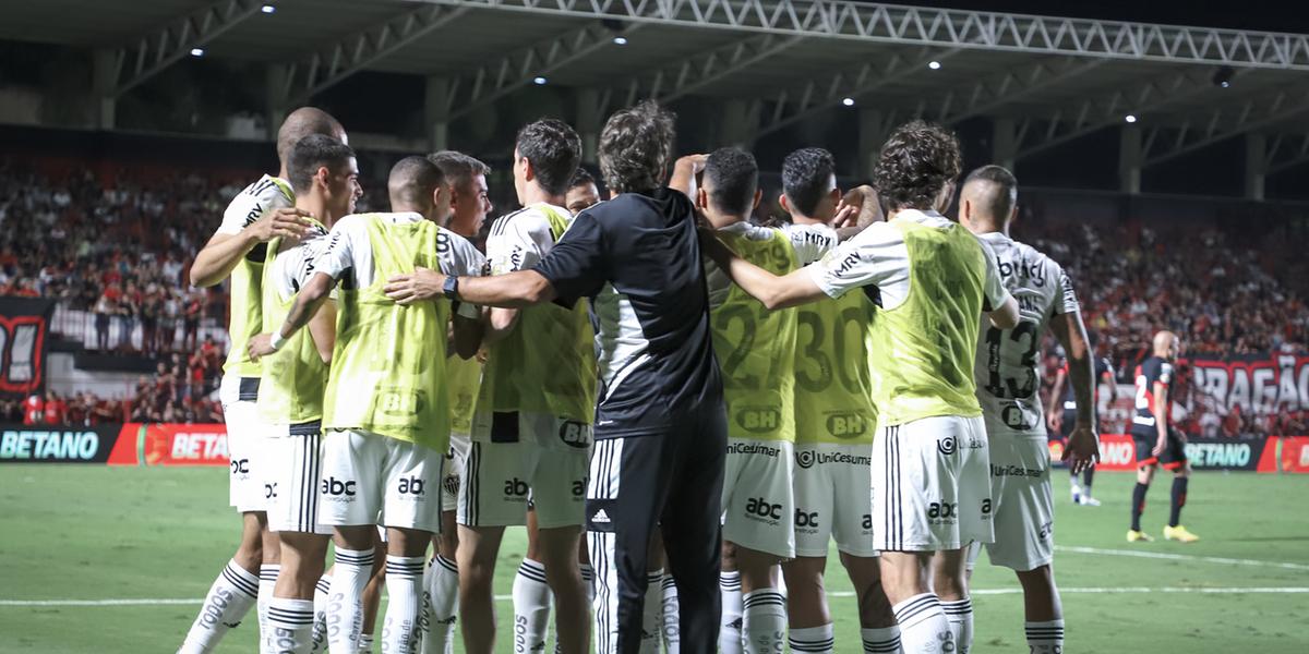 Vitória no domingo aumentou chances do Galo ir pra Libertadores em 2023 (Pedro Souza / Atlético)