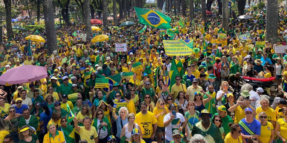 Ato público da direita na Praça da Liberdade será "demonstração de patriotismo no dia da nossa Independência", afirma senador Carlos Viana (Victor Lucchesi / acervo pessoal)