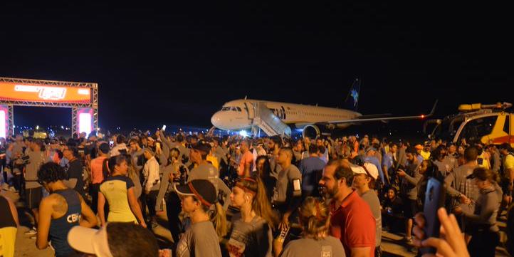 Corrida Noturna realizada em 2019 (Divulgação BH Airport)