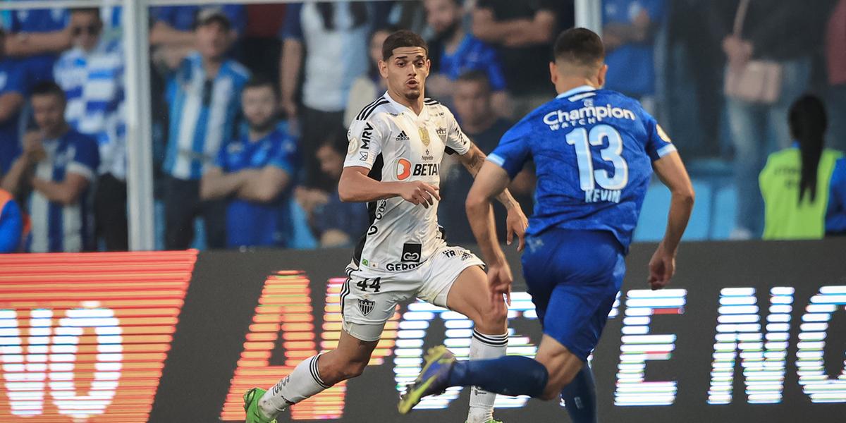 Rubens ganhou elogios do técnico Cuca após o jogo com o Avaí (Pedro Souza / Atlético)