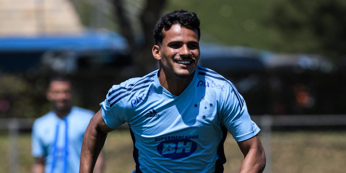 Kaiki fez sua estreia pelo Cruzeiro contra o CRB (Gustavo Aleixo/Cruzeiro)