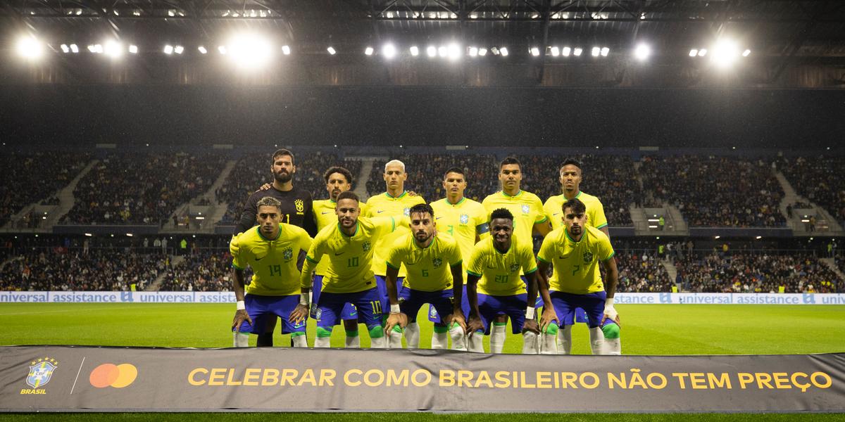 Time titular que entrou em campo contra Gana terá duas alterações (Lucas Figueiredo/CBF)