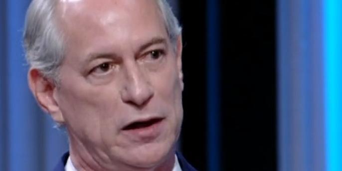 Ciro promete geração de 5 milhões de empregos (TV Globo / Reprodução)