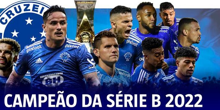 Qual é a situação do Cruzeiro na Série B do Campeonato Brasileiro?