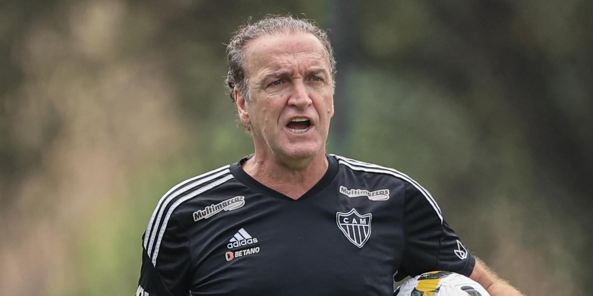 Cuca explicou porque os jogadores ficaram concentrados antes do jogo contra o Flu (Pedro Souza/Atlético)