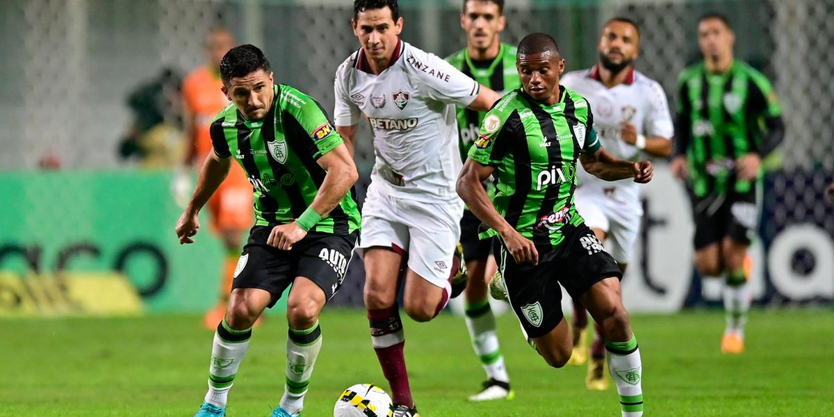 No primeiro turno, América e Fluminense empataram em 0 x 0 no estádio Independência (Mourão Panda/América)