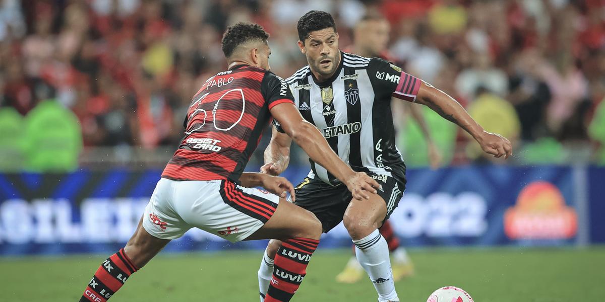 Hulk voltou a atuar, mas sem brilho (Pedro Souza/Atlético)