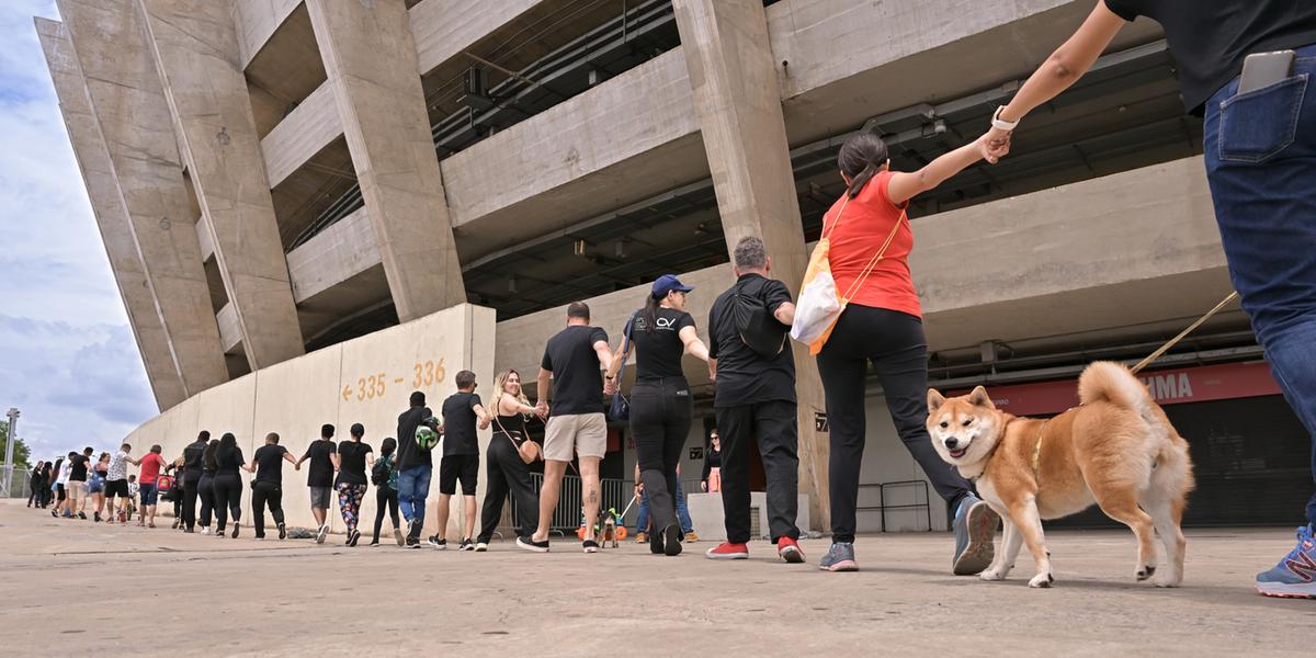 Ato é contra a possibilidade de proibição de eventos no Mineirão além dos esportivos (Divulgação Mineirão)