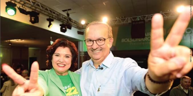 Jorginho Mello (PL) vence disputa pelo governo de Santa Catarina (Reprodução/Instagram)