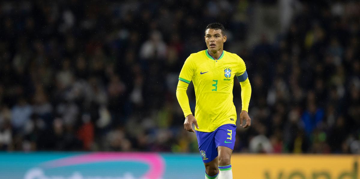 Thiago Silva vai para sua quarta Copa do Mundo, a terceira como capitão (Lucas Figueiredo/CBF)