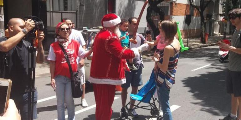 Programação do A Rua é Nossa entra no clima de Natal neste domingo (4) (PBH / Divulgação)