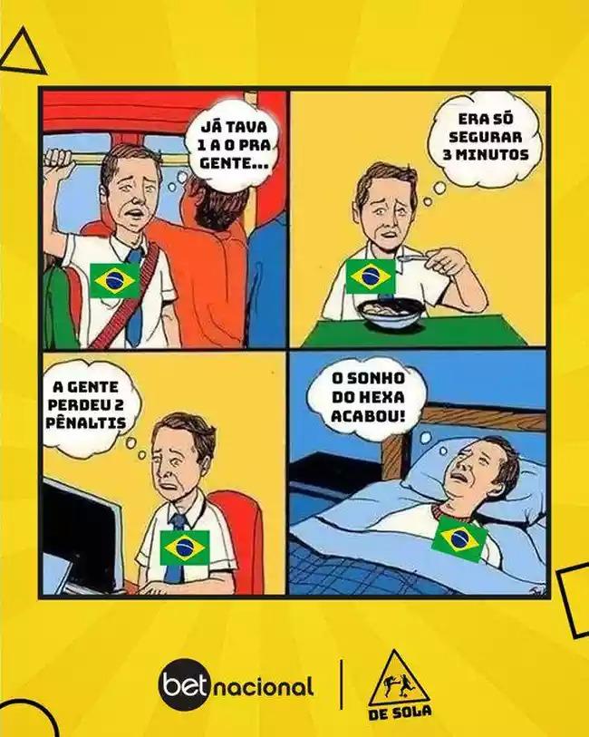 Rir para não chorar: confira os memes da derrota do Brasil e