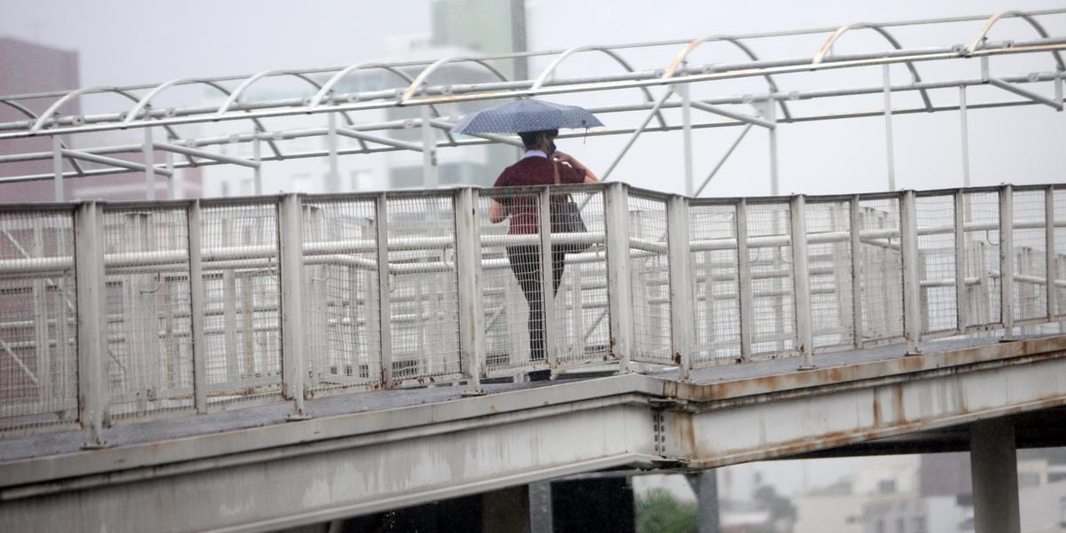 Regiões Noroeste e Centro-Sul registraram, respectivamente, 182,2 mm e 169,9 mm de chuva (Hoje em Dia)