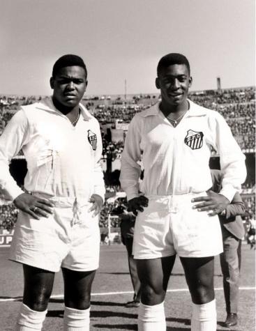 Coutinho foi a melhor dupla que Pelé teve durante a carreira (Divulgação/Santos FC)