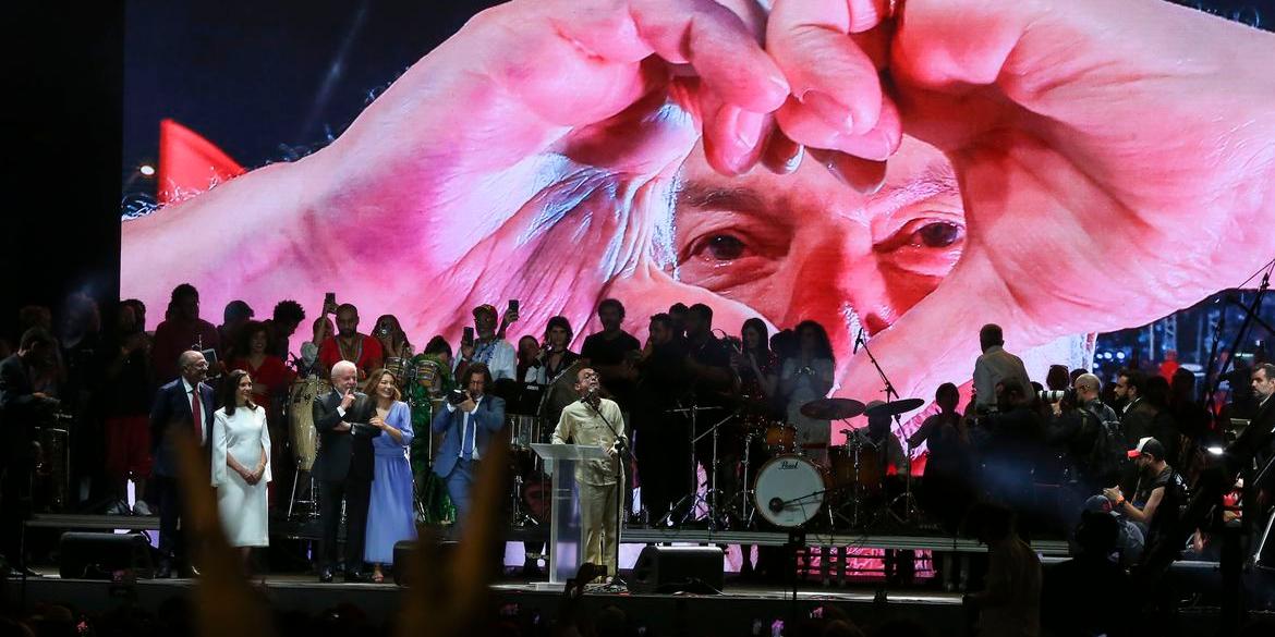 Com três horas de atraso, presidente discursou no Festival do Futuro (Antônio Cruz - Agência Brasil)