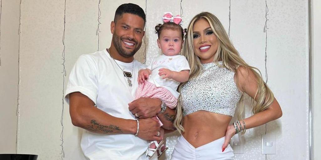 Hulk passou o ano novo com a família na Paraíba (Divulgação/Redes Sociais)