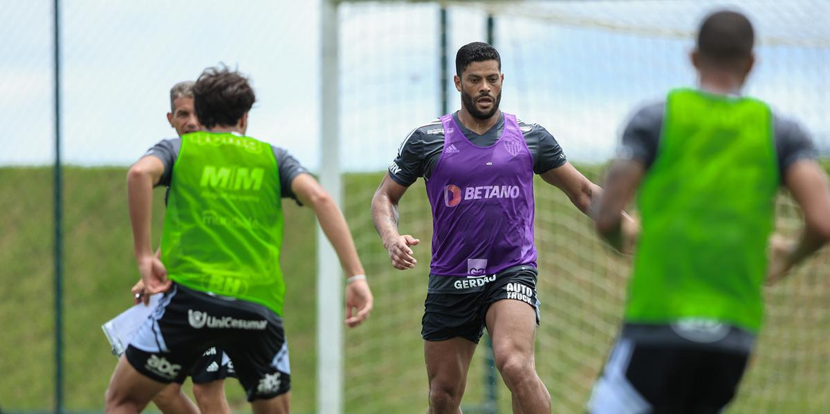 Atlético fará o primeiro teste da temporada contra o Villa (Pedro Souza/Atlético)