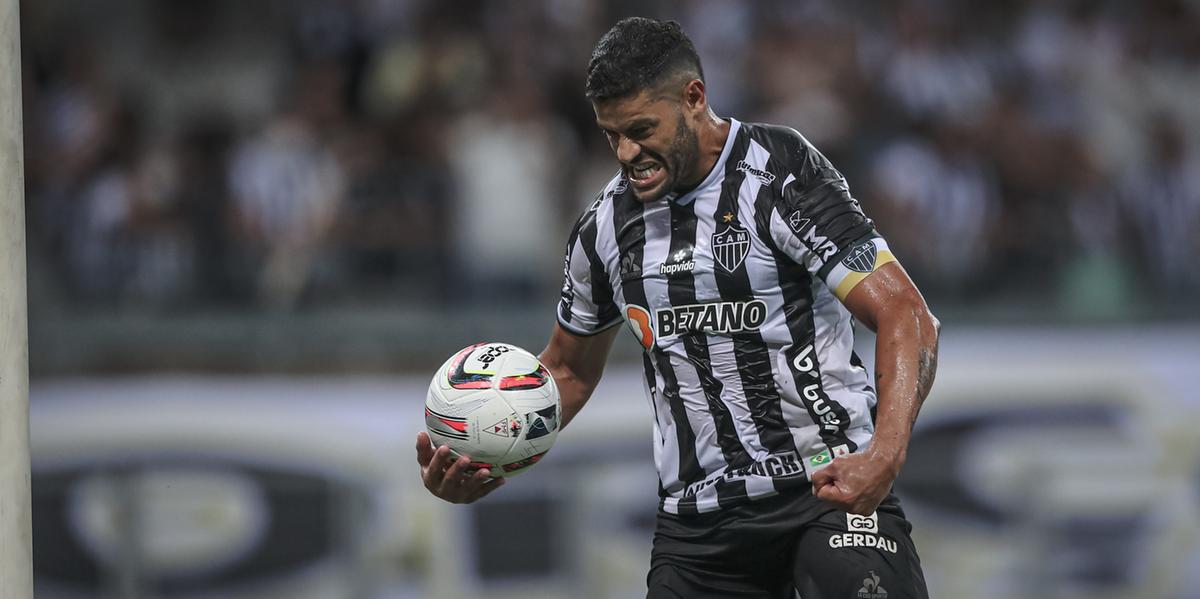 Hulk foi o artilheiro do último Mineiro com 10 gols, sendo dois na grande final (Pedro Souza/Atlético)