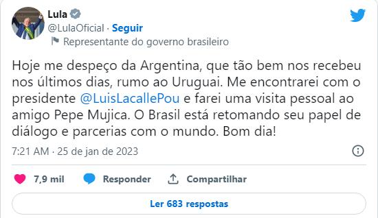 (Redes sociais Lula)