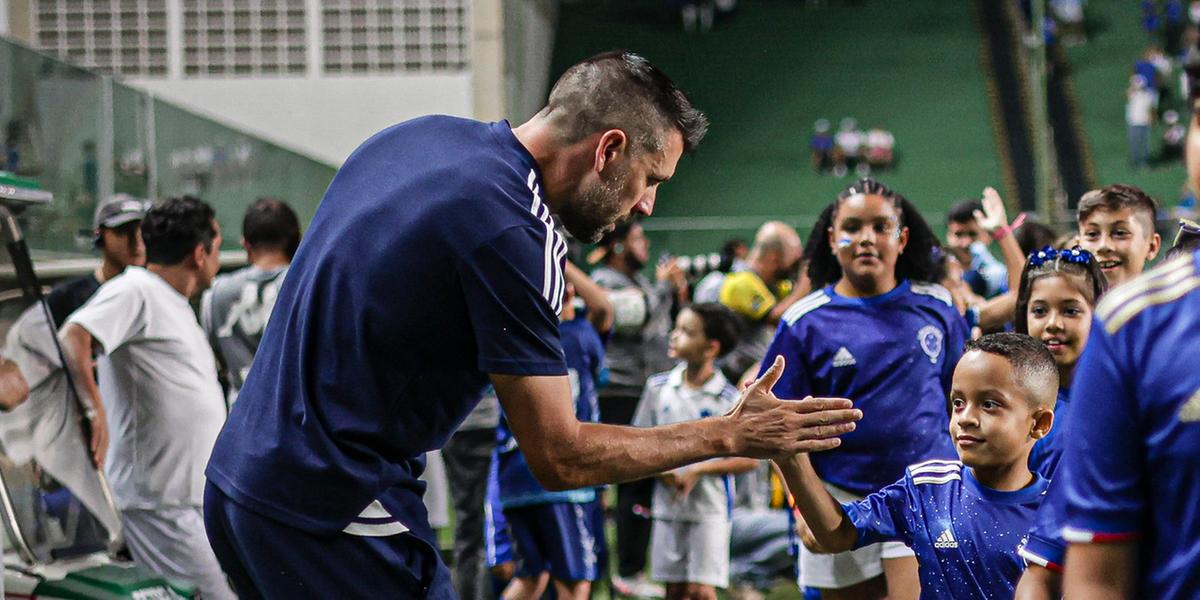 Pezzolano quer trabalho forte para mudança de chave contra o Atlético (Staff Images/Cruzeiro)