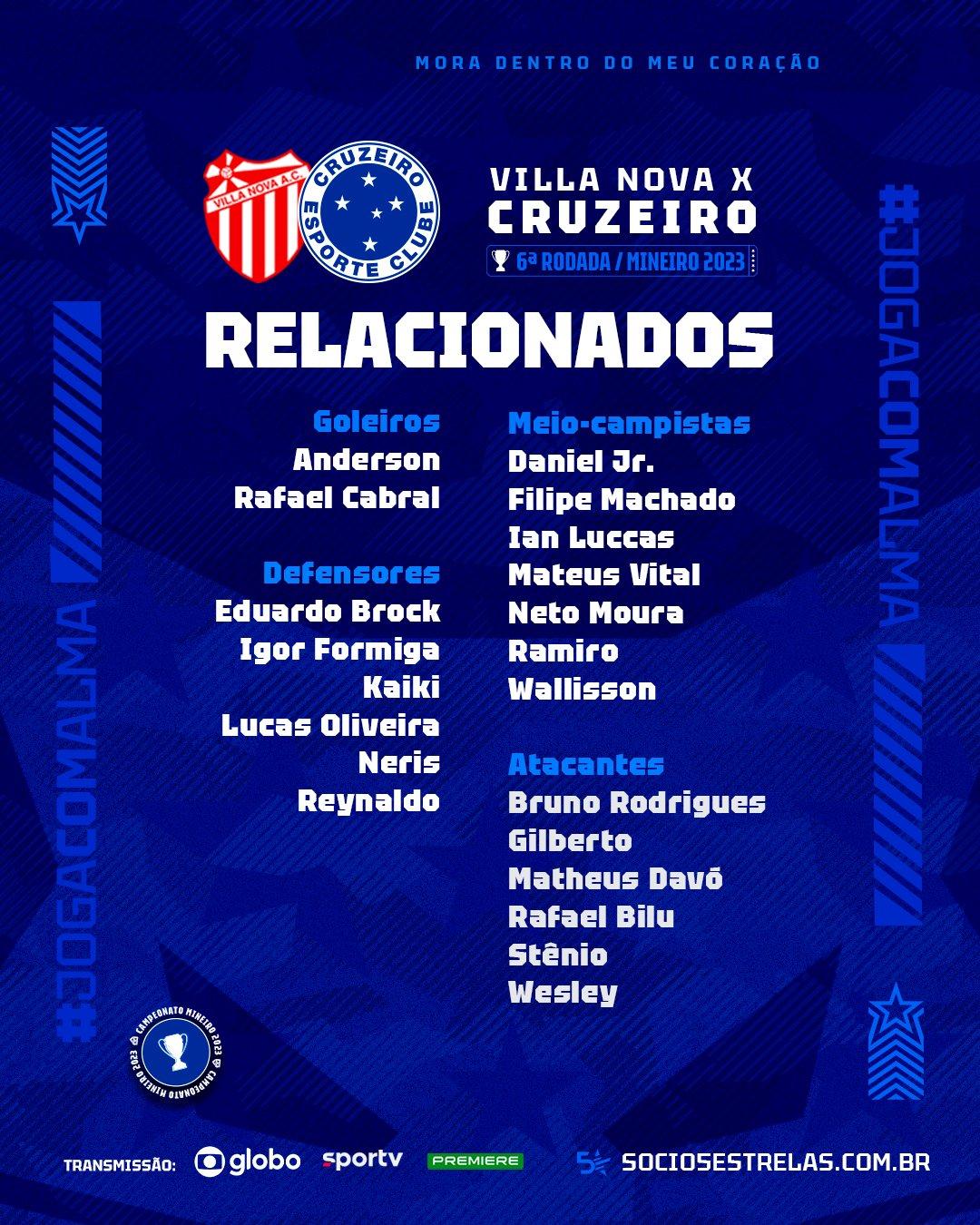 (Reprodução / Twitter Oficial Cruzeiro)