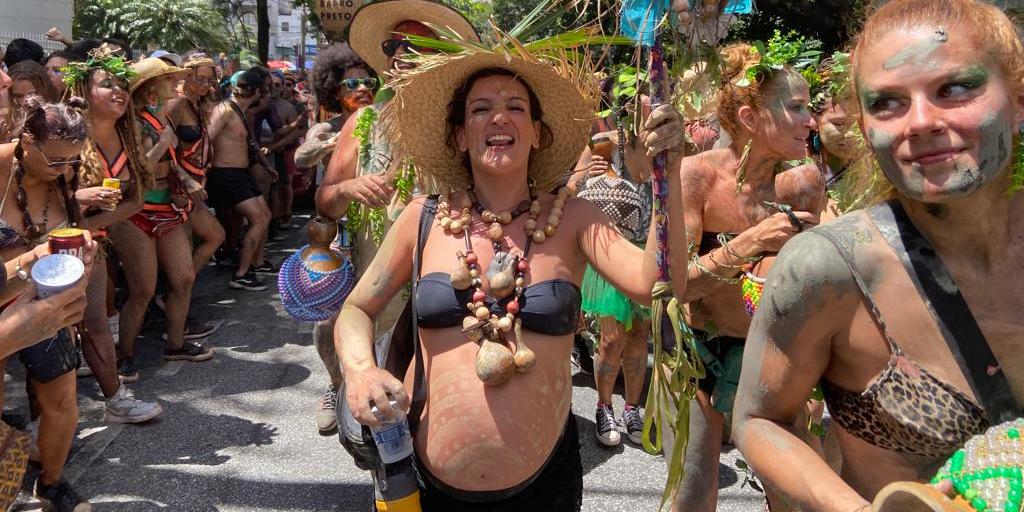 Foliões podem se preparar para o calorão no último dia de Carnaval em BH: termômetros vão fica na casa dos 30°C (Fernando Michel / Hoje em Dia)