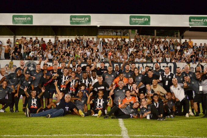 Athletic garante o bicampeonato do Interior do Campeonato Mineiro (Repdrodução / Twitter Oficial Athletic)