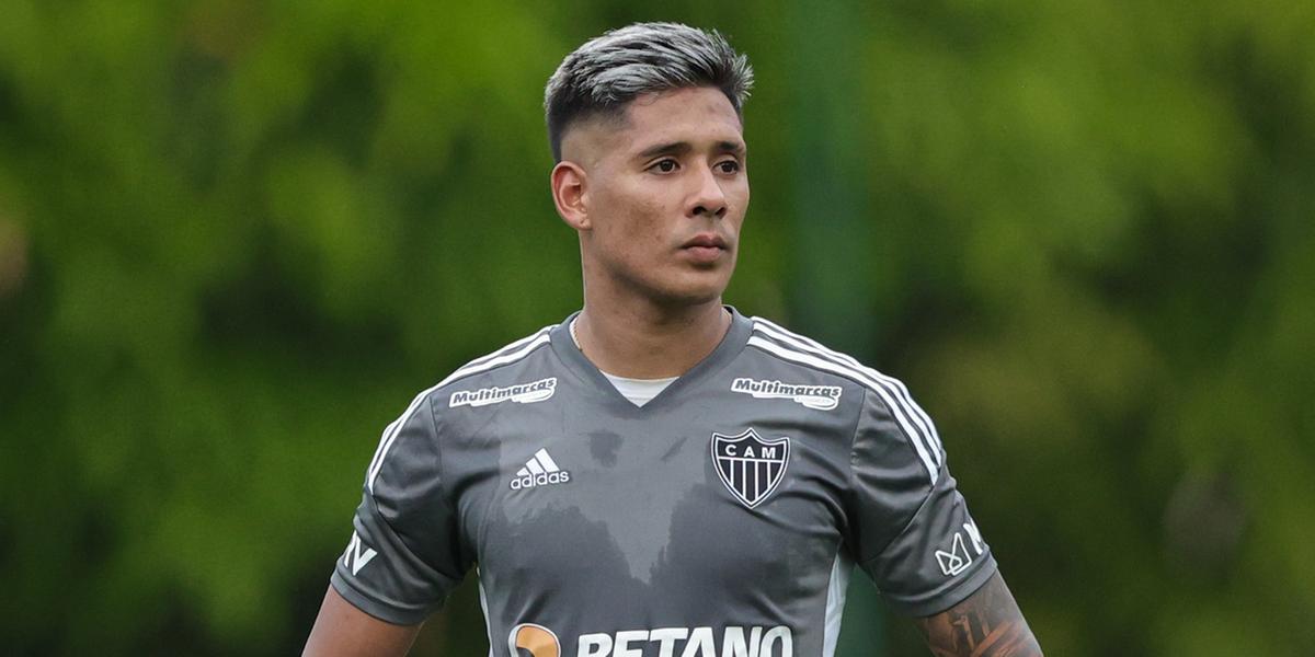 Argentino volta após período fora por luto a um cunhado (Pedro Souza/Atlético)