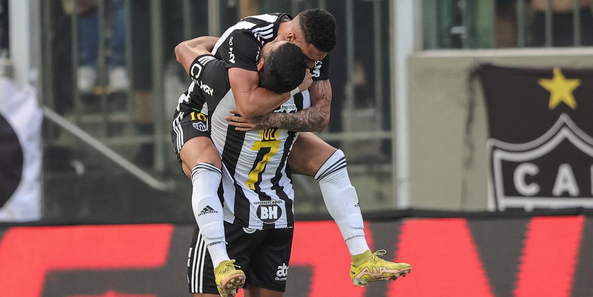 Dupla de ataque funciona novamente e garante galo na final do Mineiro (Pedro Souza / Atlético)