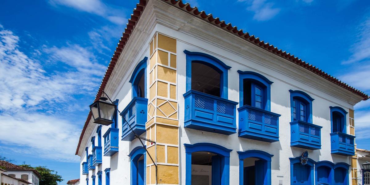 Prédios históricos em Paraty (Rogério Cassimiro / MTUR)