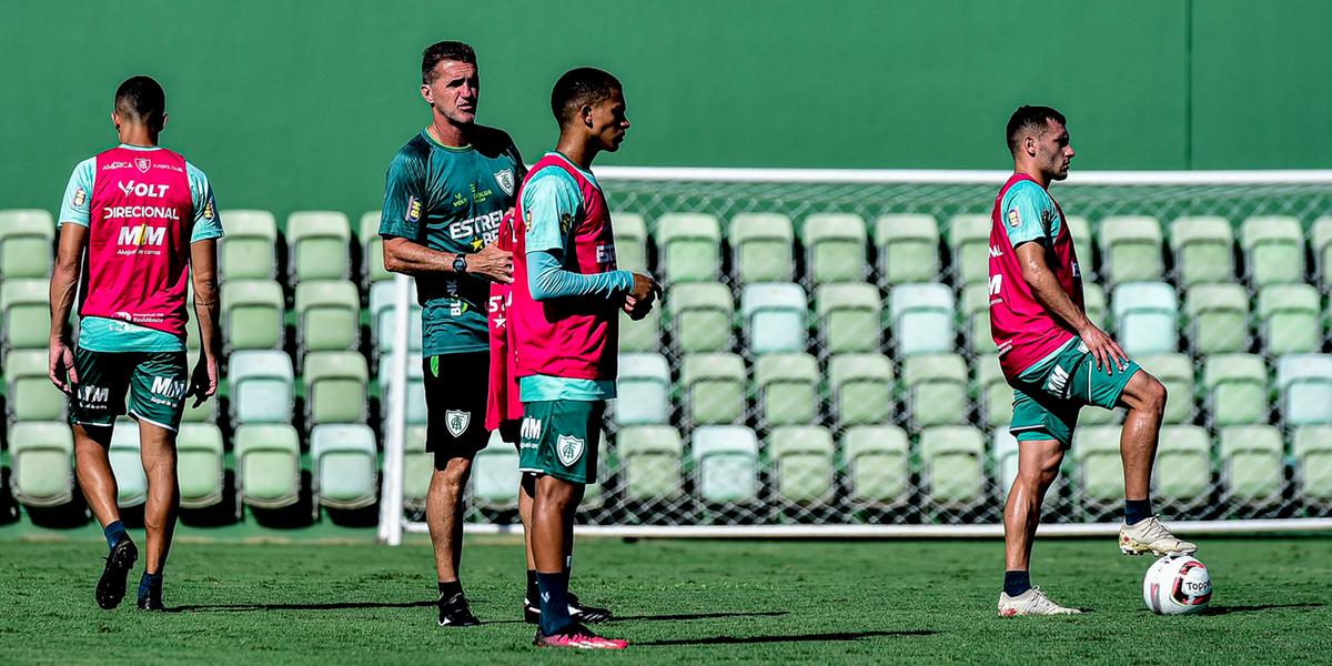 Mancini aproveita semana livre antes da final para ajustar o América (Mourão Panda /América)