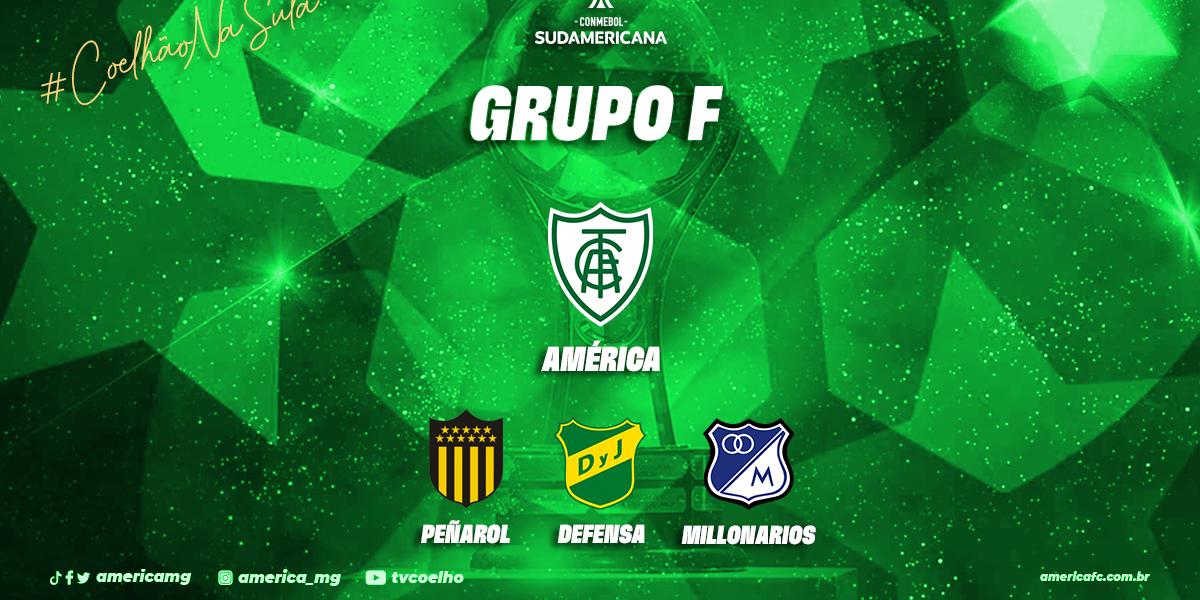 América cai no Grupo F da Sul-Americana (Reprodução / Twitter Oficial América - Theo Carelli)