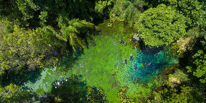 Nascente Azul, em Bonito (Daniel de Granville)