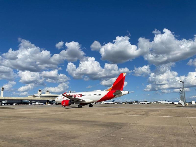 Avião da Avianca (Divulgação)