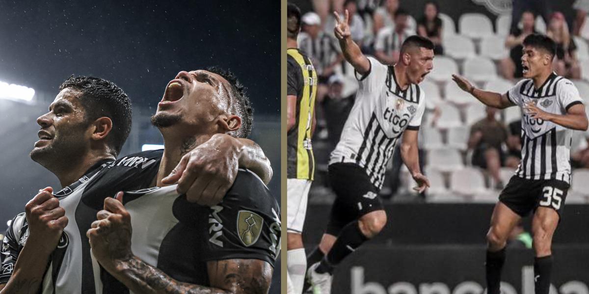 Sem Hulk e Cardozo, Paulinho e Melgarejo são as apostas dos clubes (Pedro Souza/Atlético - Divulgação/Libertad)