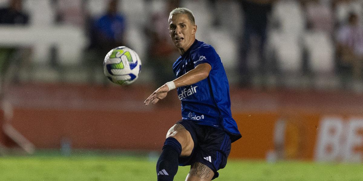 Mateus Vital espera que time consiga ajustar o último passe para conseguir a vitória no jogo de volta (Divulgação Cruzeiro)