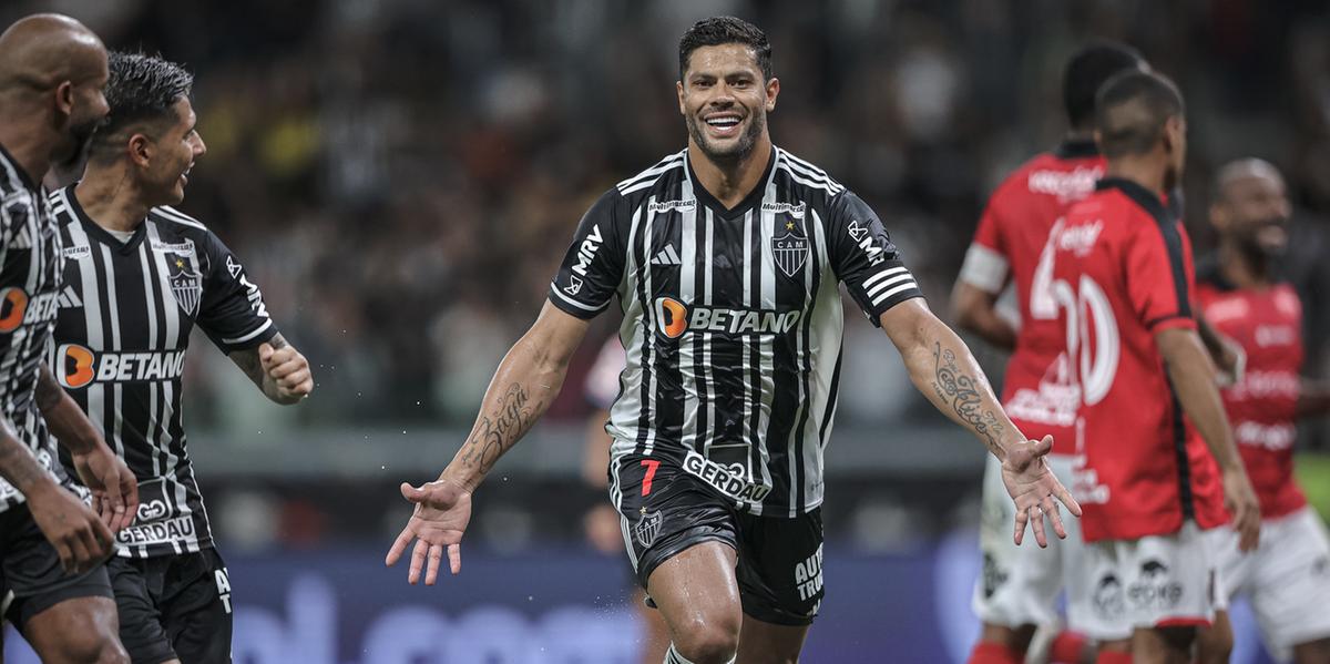 No primeiro jogo, vitória atleticana por 2 a 1, o que obrigado o time de Pelotas a marcar dois gols de diferença para avançar direto (Pedro Souza/Atlético)