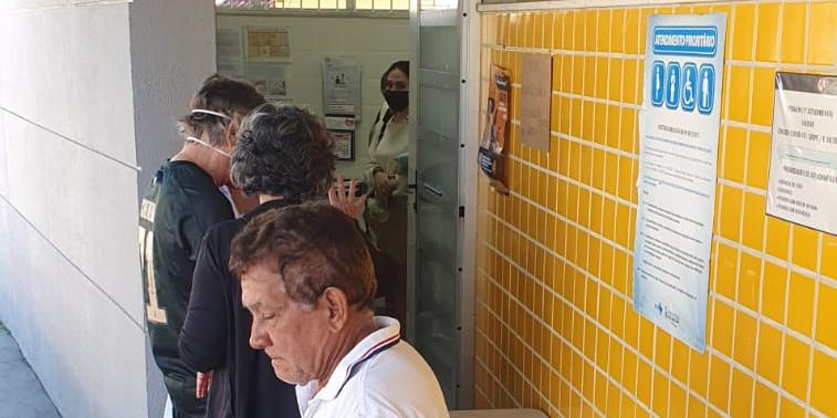 Centro de Saúde Leopoldo Chrisóstomo de Castro, no bairro União, não tinha mais vacinas contra meningite C desde quarta-feira (Reprodução/redes sociais)