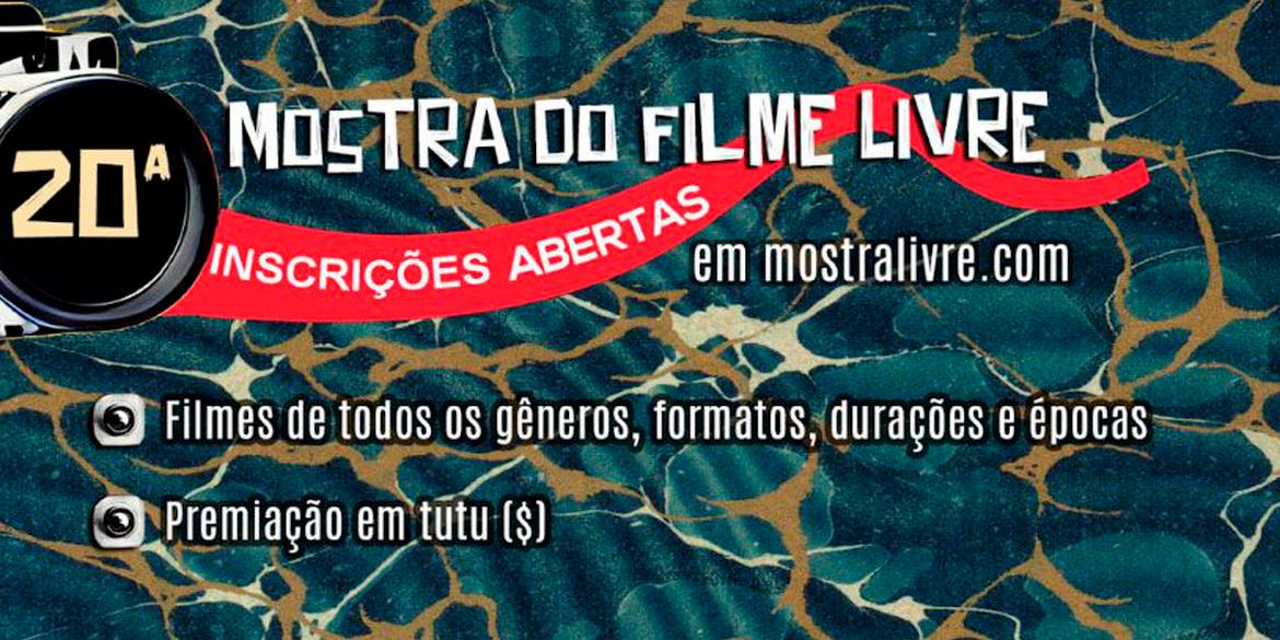 Cartaz da Mostra do Filme Livre (Mostra do Filme Livre/Divulgação)