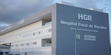 Indígenas estão internados no Hospital Geral de Roraima (HGR), maior unidade hospitalar do estado (Divulgação)